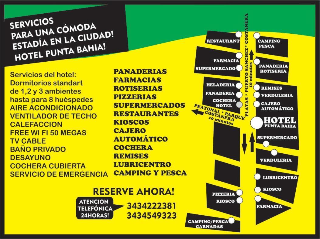 Hotel Punta Bahia Paraná Bagian luar foto